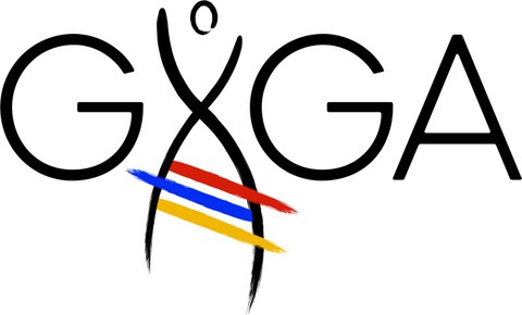 Logo des GHGA-Konsortiums 