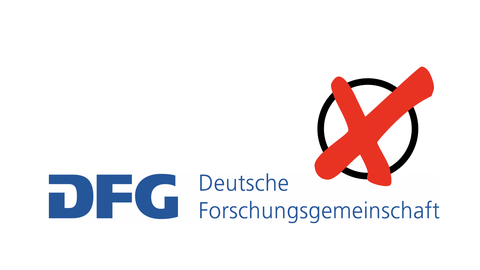 DFG-Logo mit Kreuz