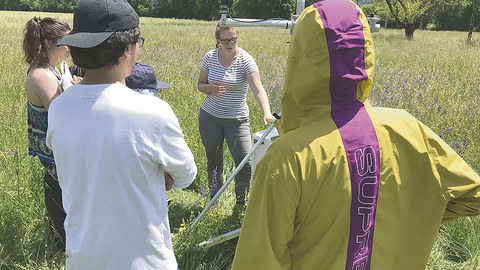 An einem Feldpraktikum in Digne-les-Bains (Südfrankreich) nehmen Studenten des englischsprachigen Masterstudiengangs "Hydro Science and Engineering" (HSE), insbesondere die Studenten aus dem Erasmus Mundus Programm "GroundwatCH", teil.