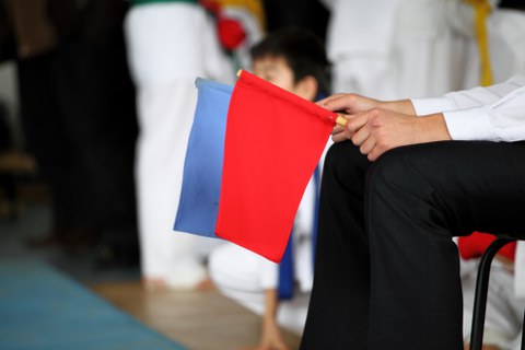 Judge at a match