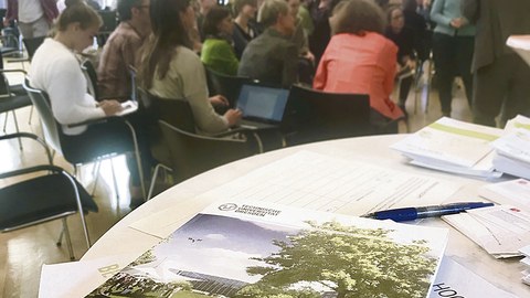 Auch ein Thema auf der Konferenz: der Masterplan Campusgestaltung der TUD.