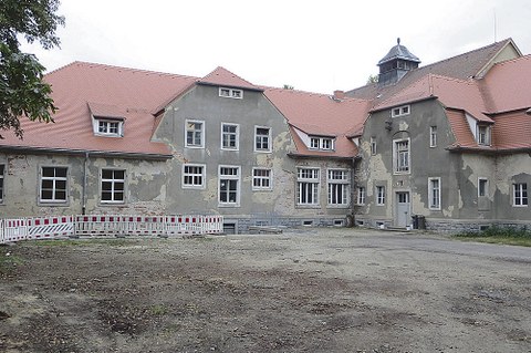 Das ehemals russische Offizierskasino in Königsbrück.