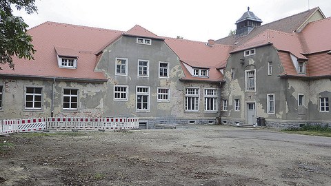 Das ehemals russische Offizierskasino in Königsbrück.