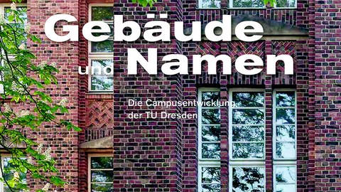 Cover der neuen Ausgabe von »Gebäude und Namen«.