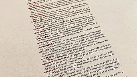 Ausschnitt aus Liste aus dem Online-Wortschatz-Informationssystem Deutsch des Leibniz- Instituts für Deutsche Sprache, Mannheim..