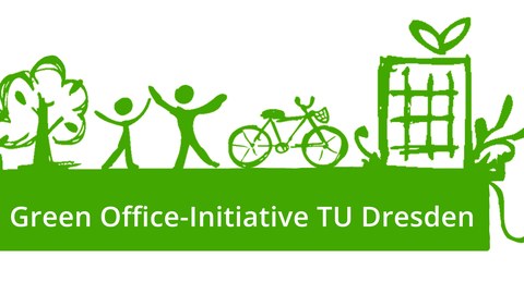 Logo Green-Office Initiative TU Dresden