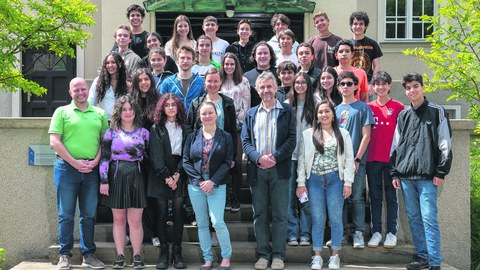 Die Deutsche Schule Medellín war zu Gast an der TUD.