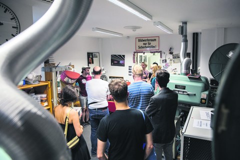 Das Kino im Kasten bot auch einen Filmworkshop an.