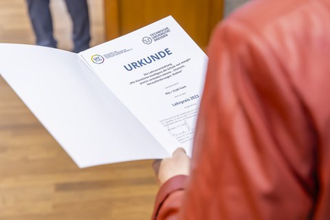 Lehrpreisurkunde
