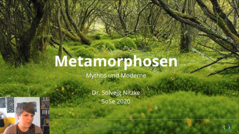 Screenshot: Thumbnail Youtube Video "Metamorphosen"