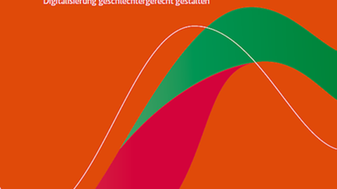 Broschüre in orange mit der Aufschrift Dritter Gleichstellungsbericht