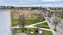 Foto vom möglichen Standort für die Entwicklung eines neuen Campus im Dresdner Stadtteil Reick