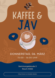 Flyer Einladung Kaffee