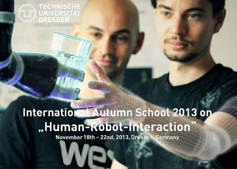 Cover ING-Sommerschule 2013_Human Robot Interaction