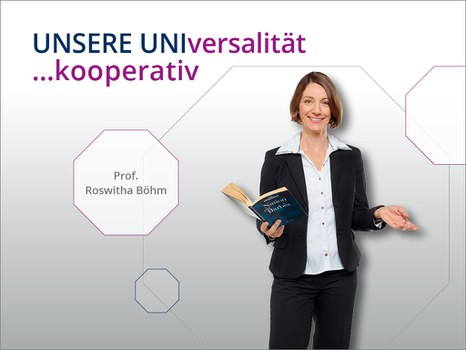 UNSERE UNI: Prof. Roswitha Böhm