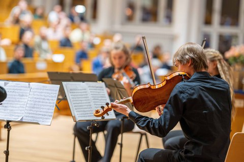 Musiker:innen Universitaetsorchester