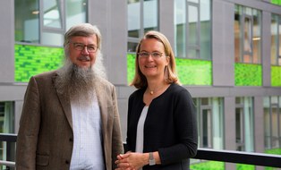 Porträtfoto Prof. Dr.-Ing. Gesine Marquardt und Prof. Dr. rer. nat. habil. Gerhard Weber