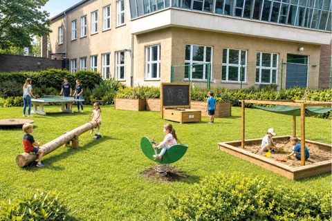 Visualisierung Spielplatz Zukunft