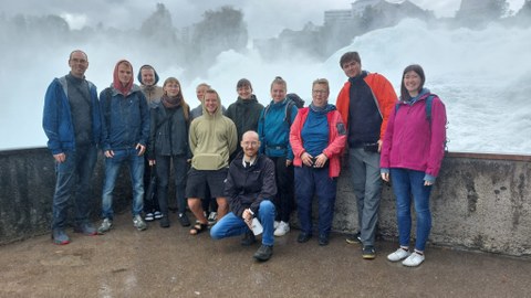 Gruppe der Teilnehmenden an der Großen Hydrologischen Exkursion 2023 