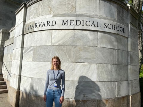 Medizinstudentin Lisa Schütze an der Harvard Medical School