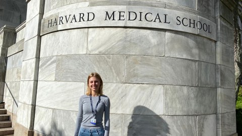 Medizinstudentin Lisa Schütze an der Harvard Medical School