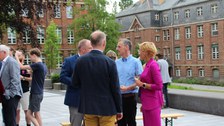 Sommerfest Gespräch