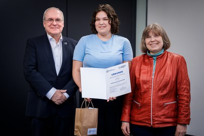 Kiara Schwarz erhält den Studentischen Lehrpreis 2024