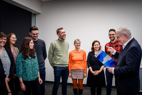 Team KI-Labor erhält den Lehrpreis für Angebote der Lehrkräftebildung