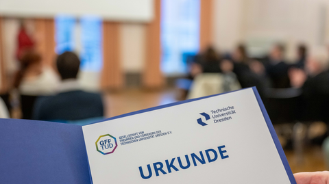 Bild Urkunde Lehrpreis
