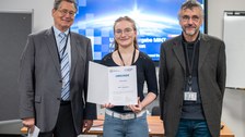 Urkundenübergabe MINT-Stipendiat:innen 2022
