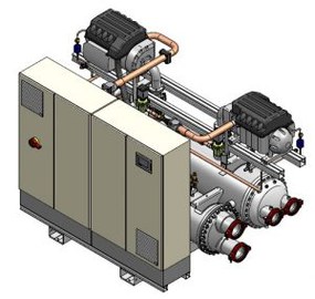 Demonstrator ölfreie Wärmepumpe