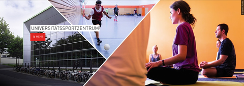 sports offer at the Dresden University Sports Centre