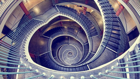 Treppe im Hülsebau