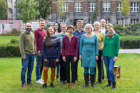Zu sehen ist das Team der Zentralen Studienberatung der TU Dresden. 