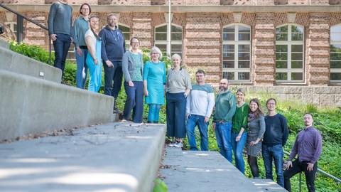 Zu sehen ist das Team der Zentralen Studienberatung der TU Dresden. 