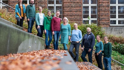 You can see the team of the Central Student Information and Counseling Service of the TU Dresden.