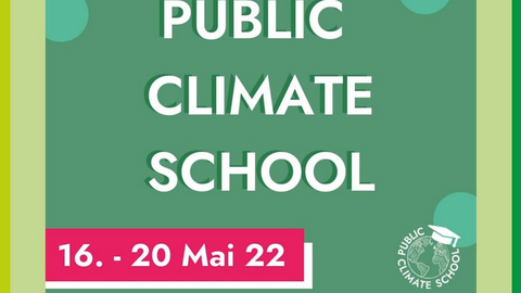 Public Climate School in Dresden - PCS in Dresden 15. - 20. Mai 2022