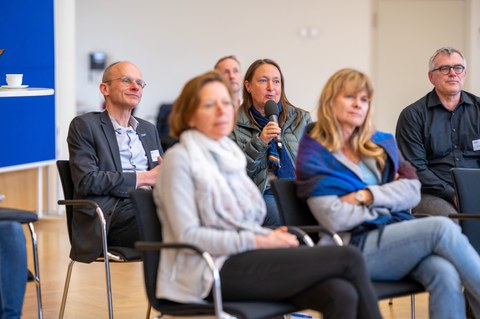 Aufnahme der Zuhörenden