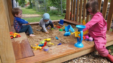 Kinderspielplatz CampusKISTE