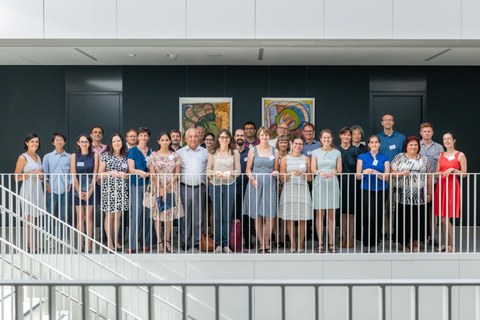 Group photo of Trefftz professors and Dresden Fellows 2019