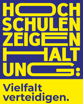 Logo Kampagne Haltung zeigen Vielfalt