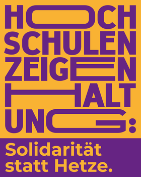 Logo Kampagne Haltung zeigen Solidarität