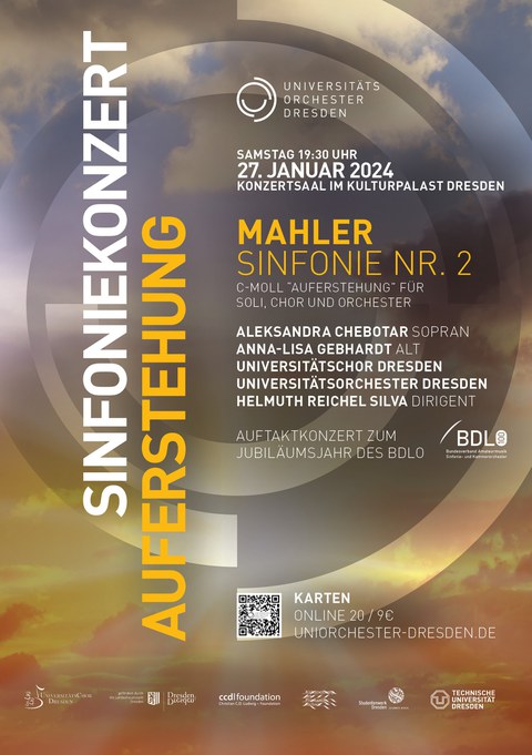Poster für das Auferstehungskonzert 