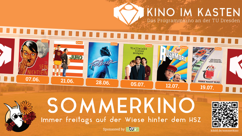 Filmplakate Sommerkino 2024
