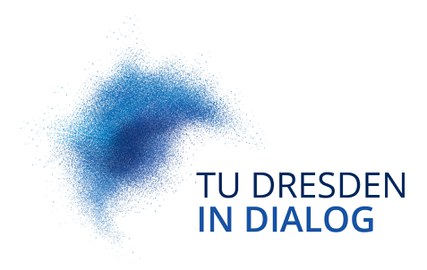 Englische Version des " TUD im Dialog"-Key Visual 