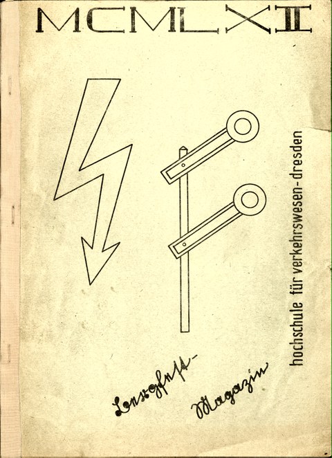 Bergfestzeitung einer Seminargruppe der FR Sicherungs- und Fernmeldetechnik 1962