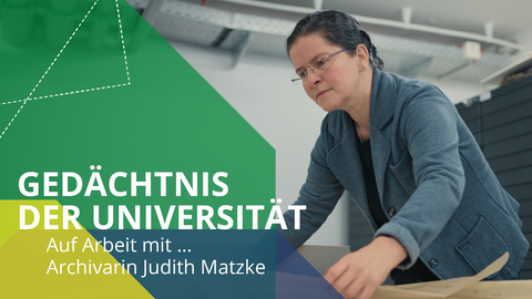 Judith Matzke, Direktorin des Universitätsarchivs der TU Dresden