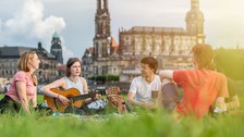 Foto von der Altstadt Dresden