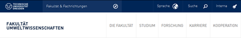 Kopfbereich einer Struktureinheit mit Schriftzug (alle Inhalte sind exemplarisch)