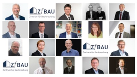 Profilbilder der Mitglieder des ZfBau